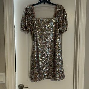 Lulus sequin dress